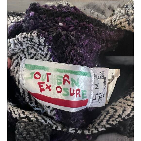 VTG Unisex Hippie Boho Surf Hooded Pullover Poncho Large southern exposure - Picture 4 of 4